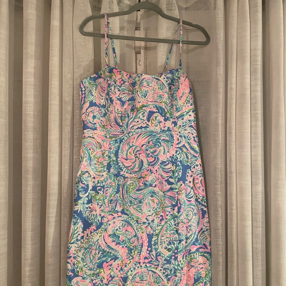 Colorful Paisley Print Dress